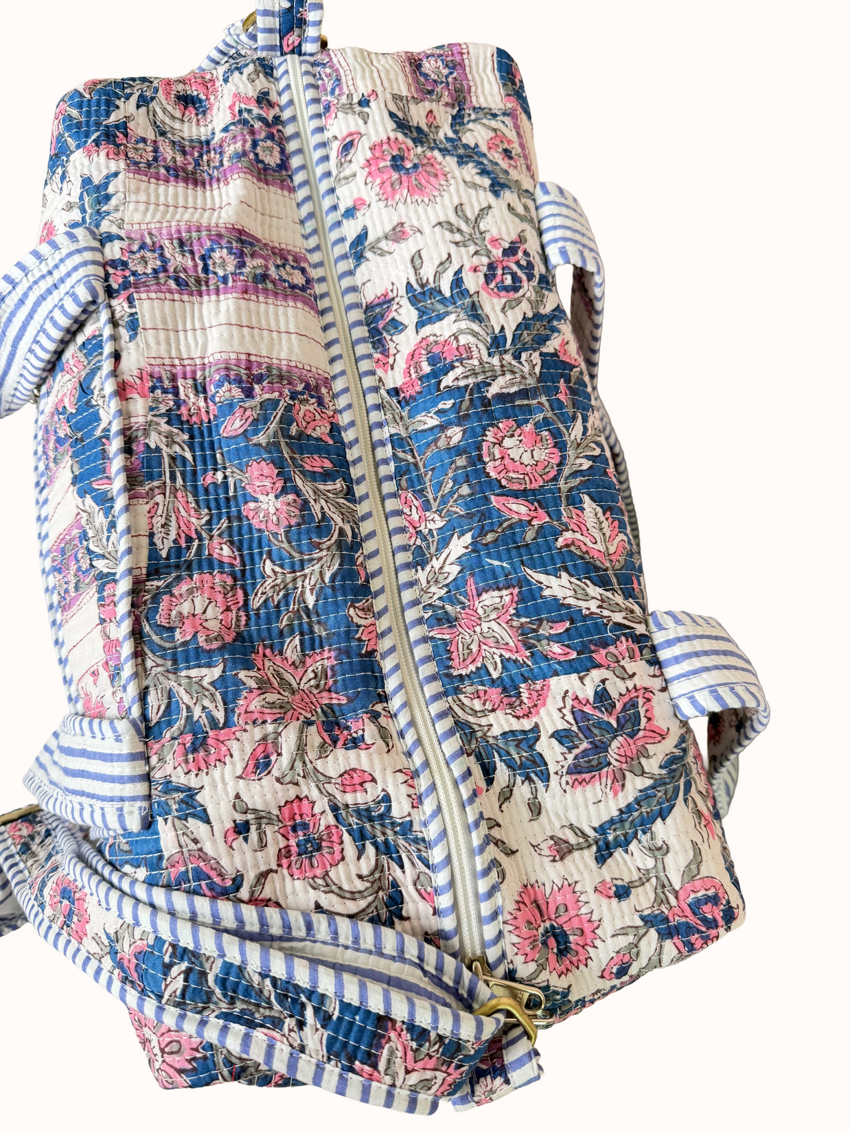 Blue Patch Duffle