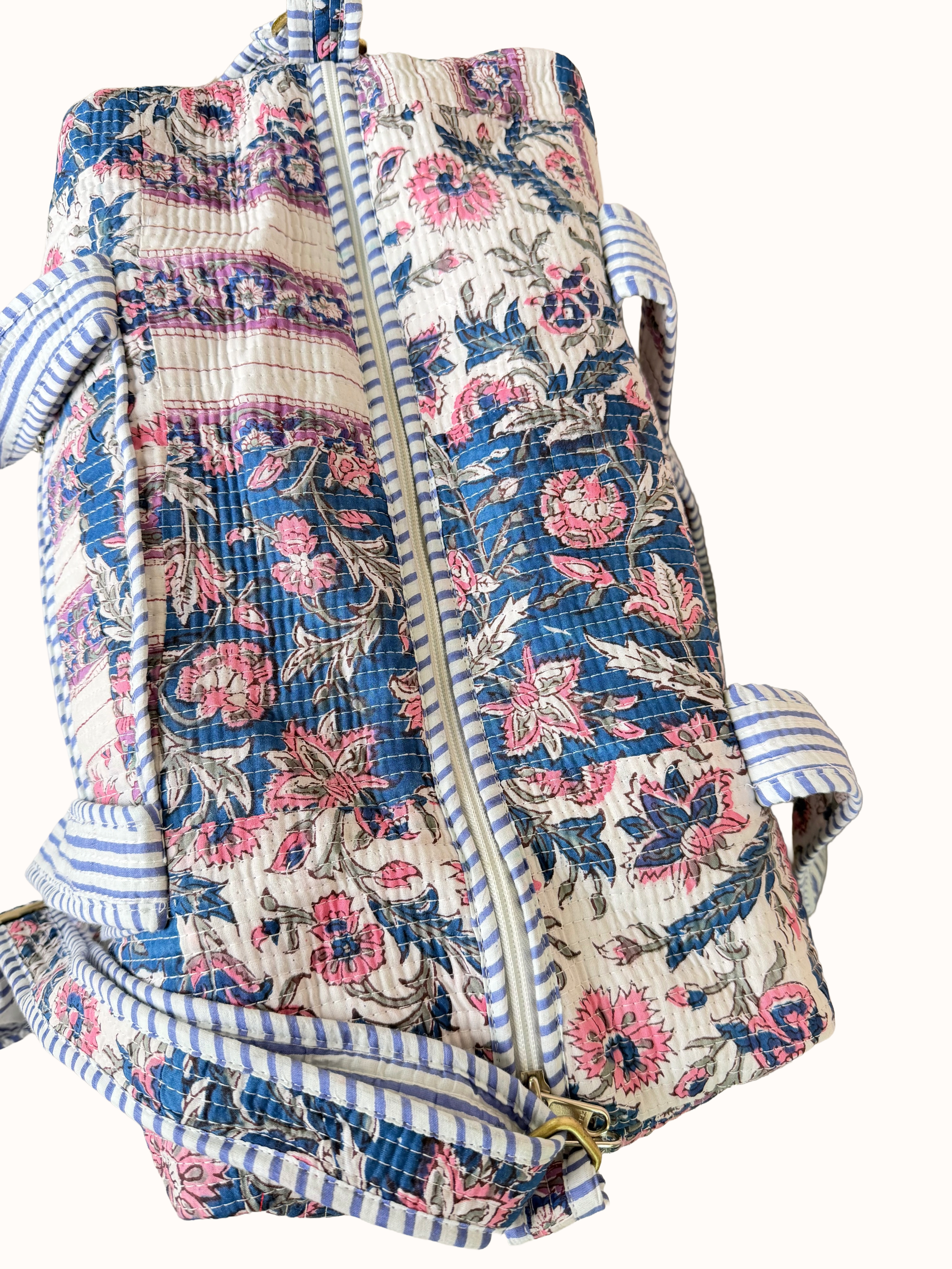 Blue Patch Duffle