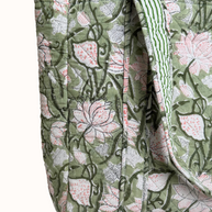 Sage Green Reversible Bag Set