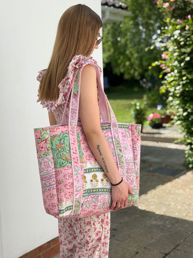 Rudy Patchwork Reversible Bag