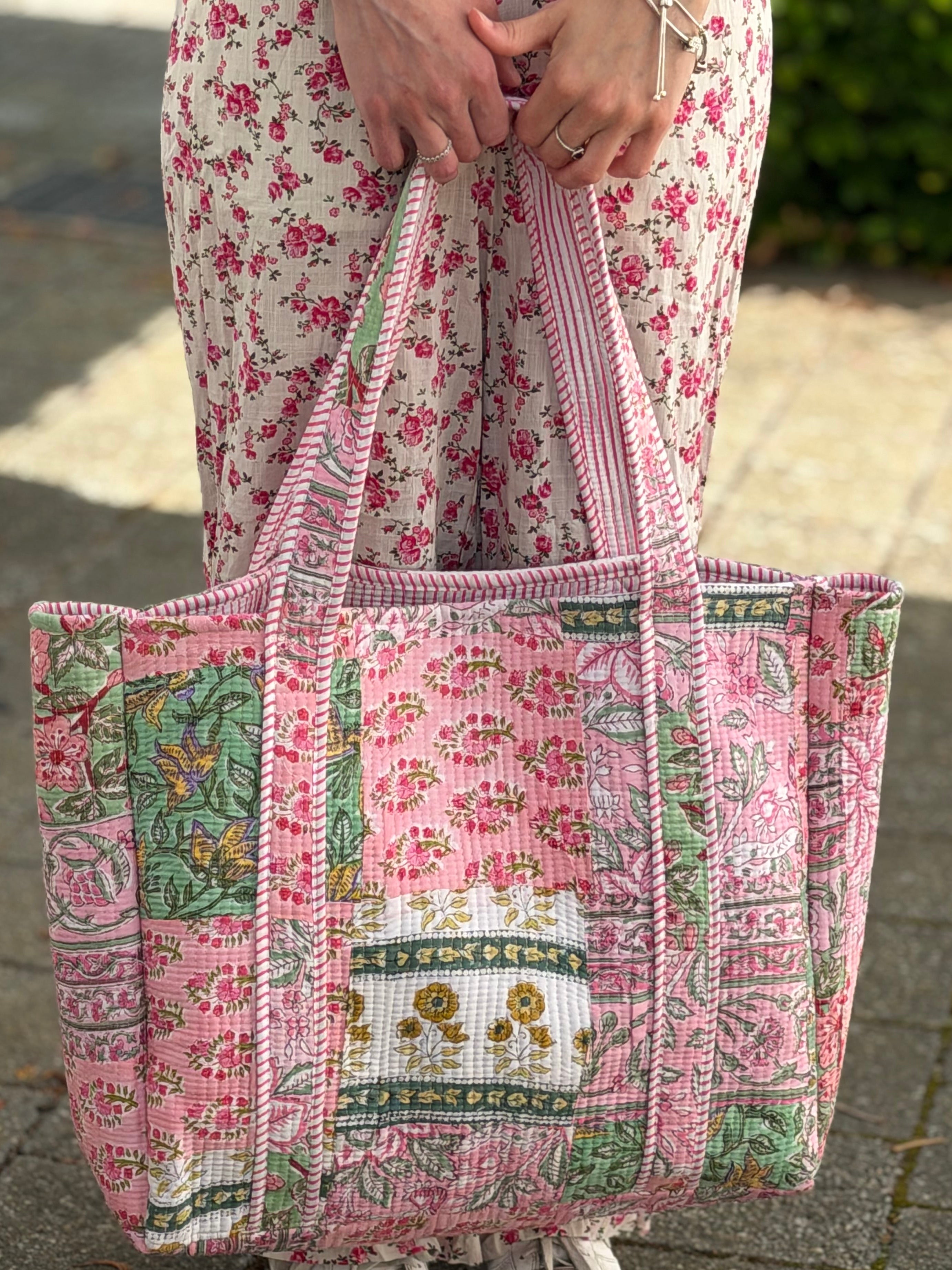Rudy Patchwork Reversible Bag