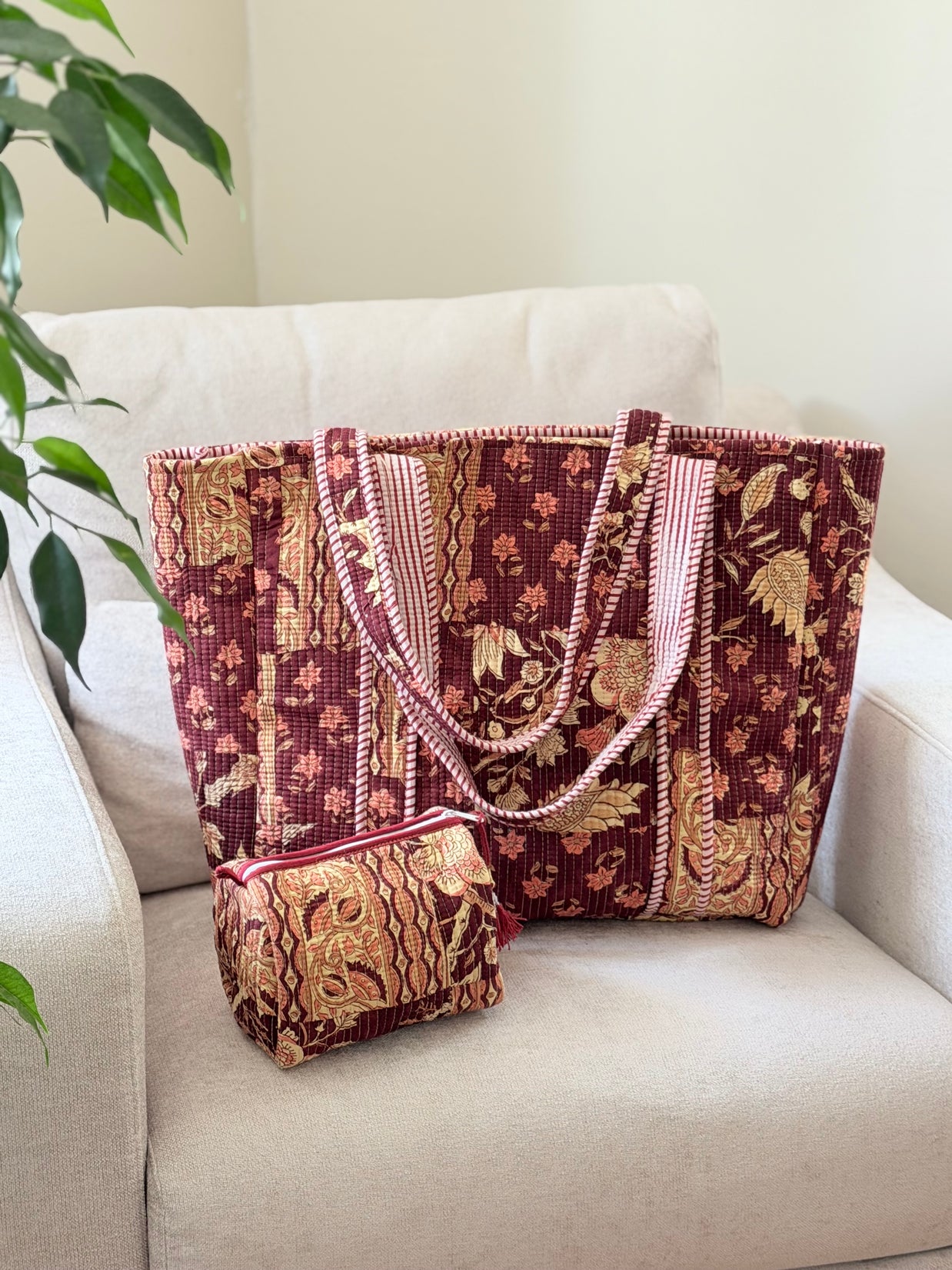 Mahira Patchwork Bag Set