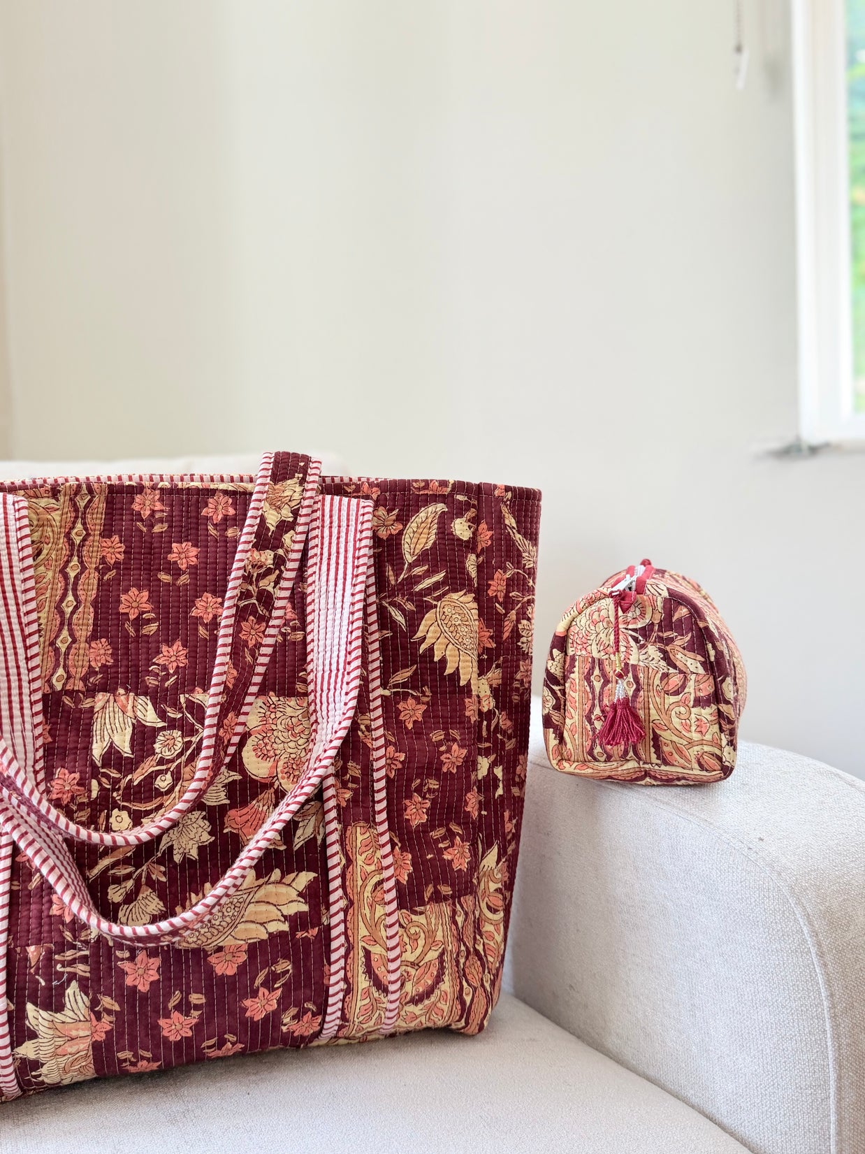 Mahira Patchwork Bag Set