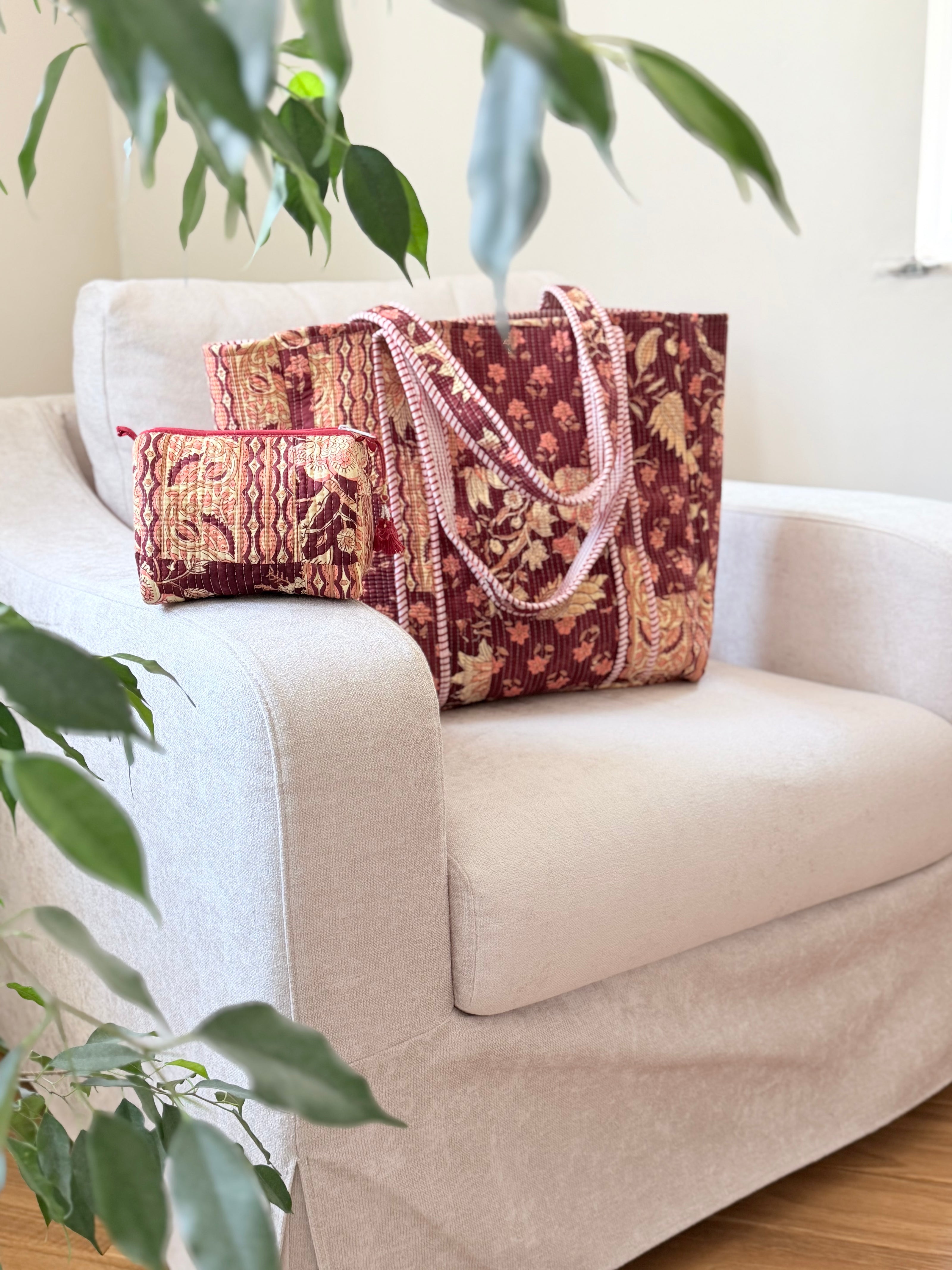 Mahira Patchwork Bag Set