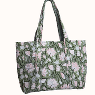 Sage Green Reversible Bag Set