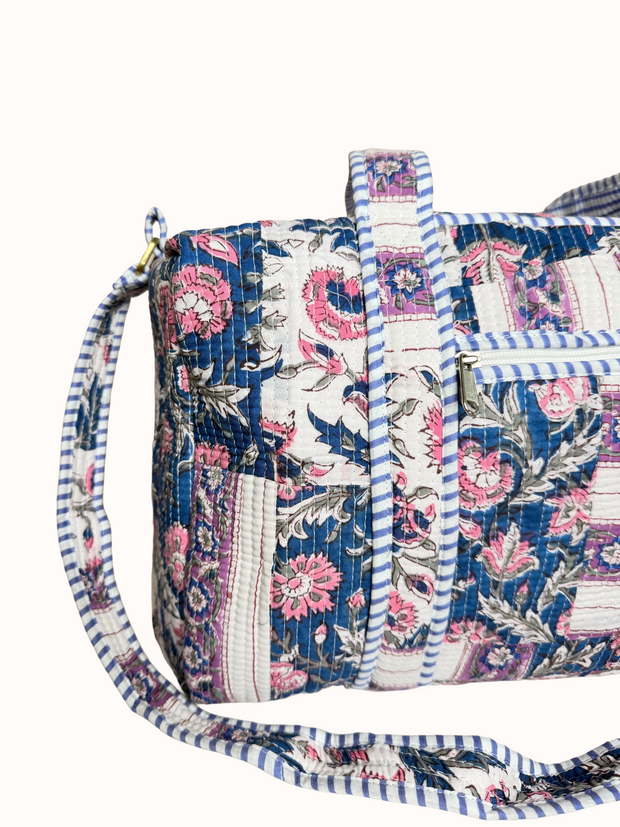 Blue Patch Duffle