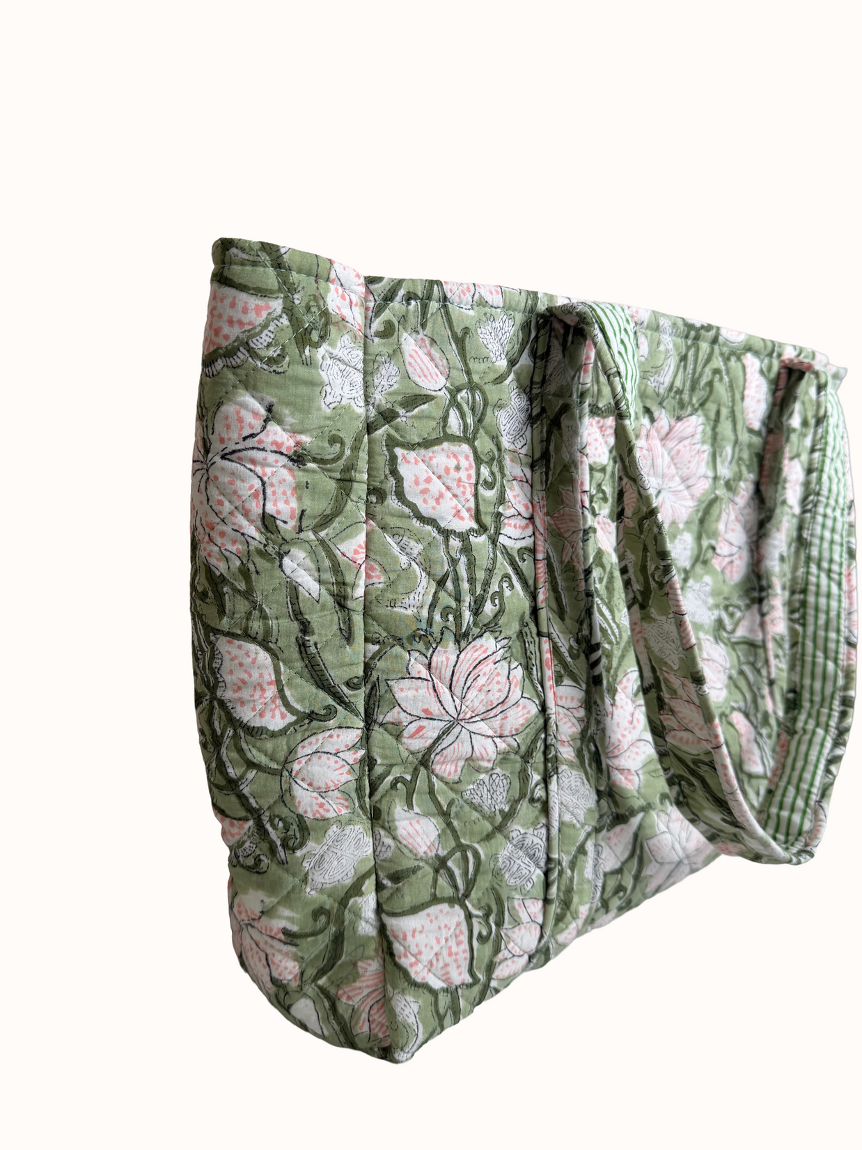 Sage Green Reversible Bag Set