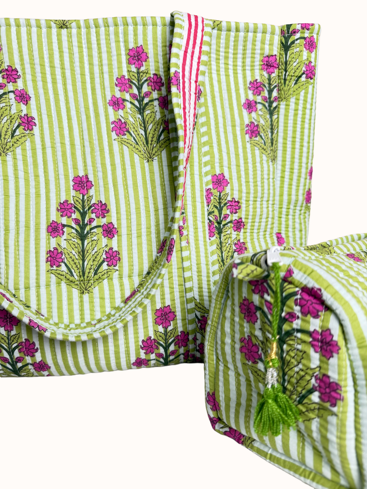 Spring Reversible Bag Set