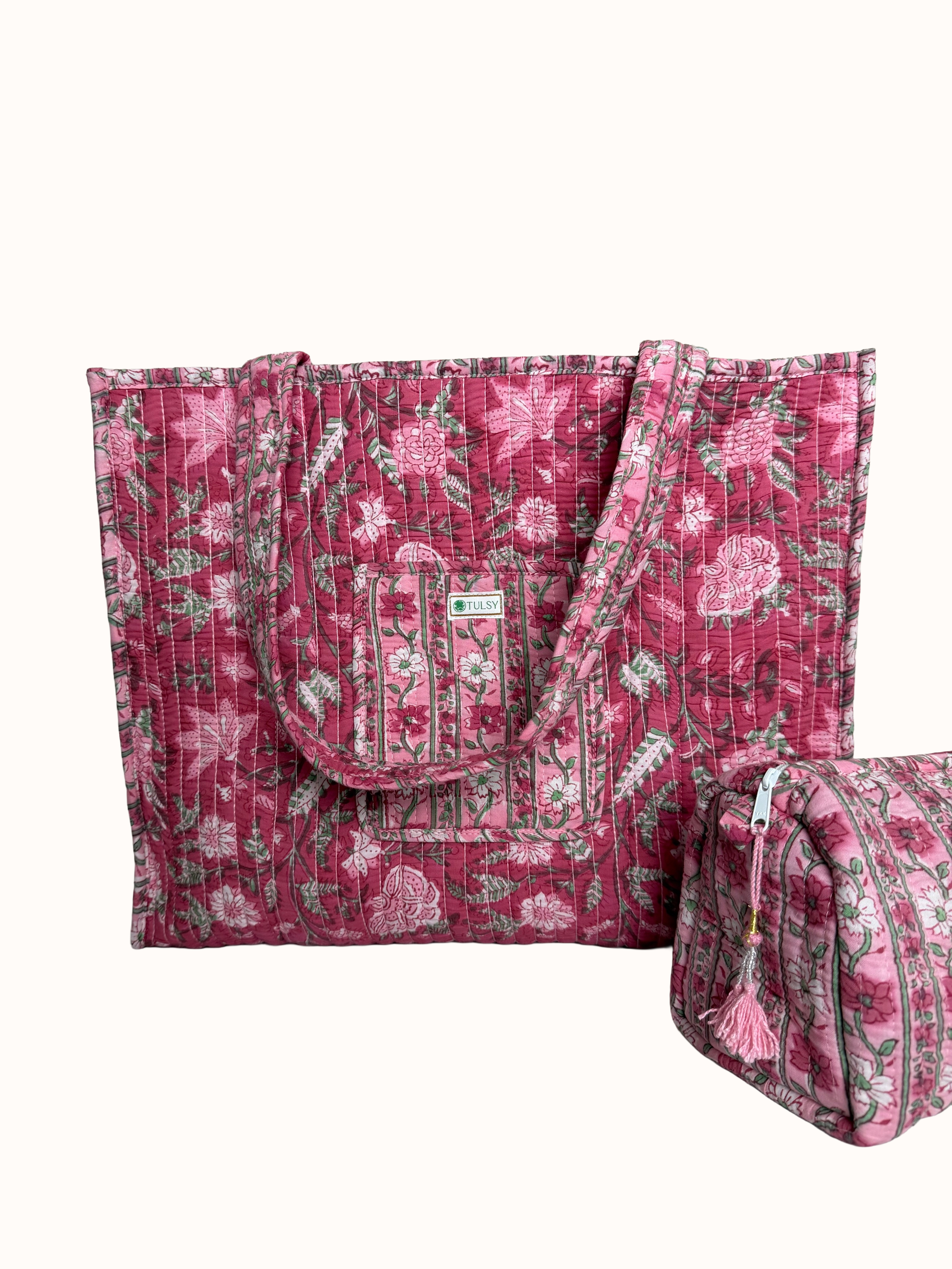 Daisy Reversible Bag Set
