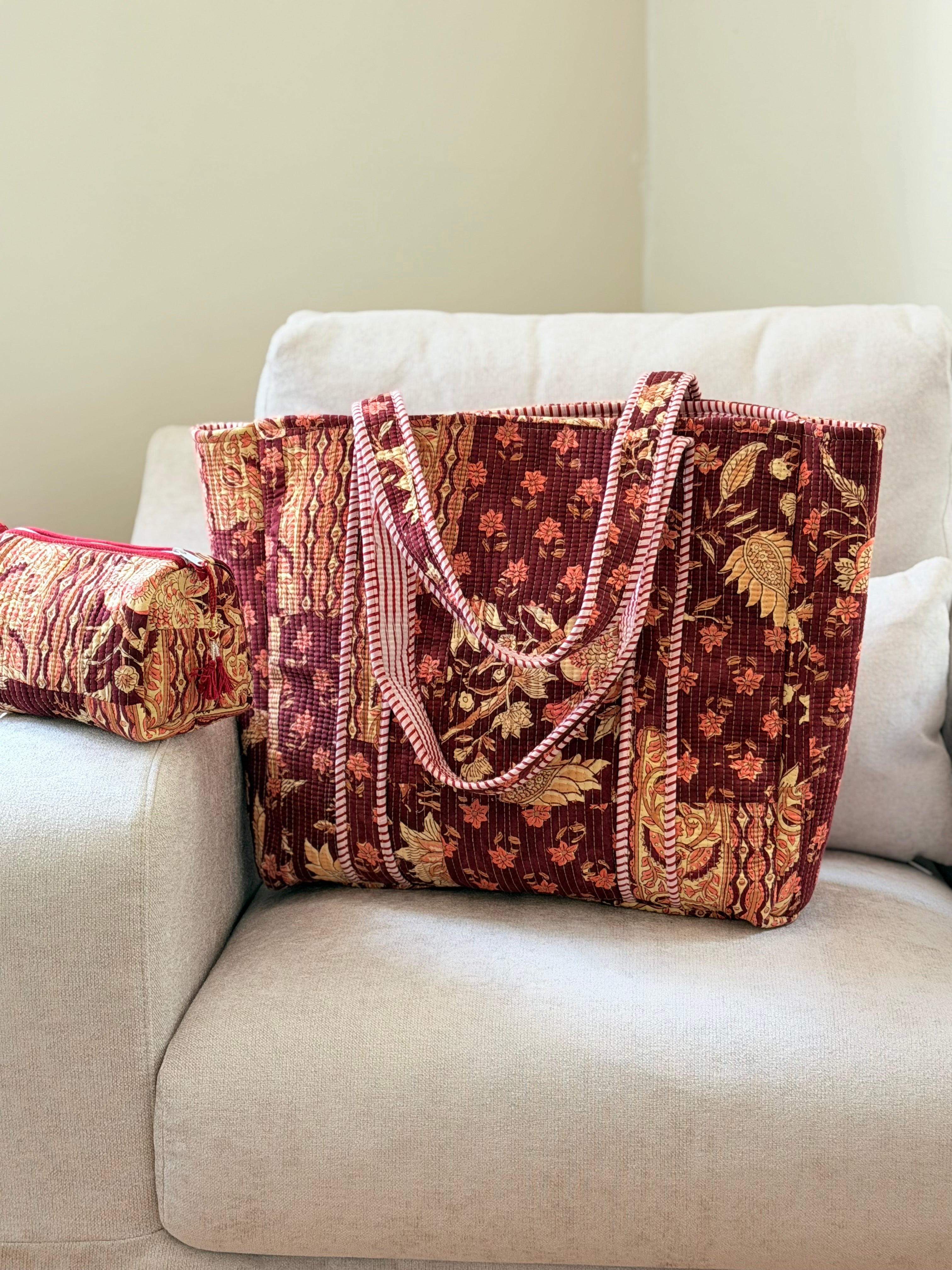 Mahira Patchwork Bag Set