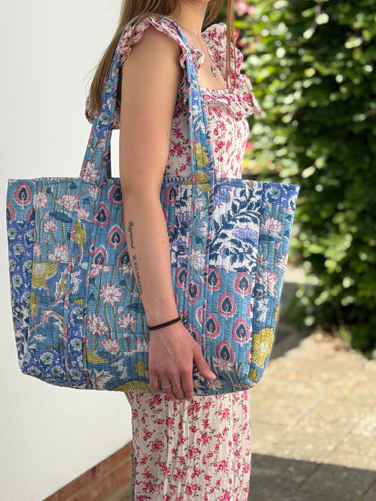 Mira Patchwork Reversible Bag