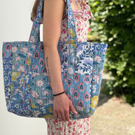 Mira Patchwork Reversible Bag