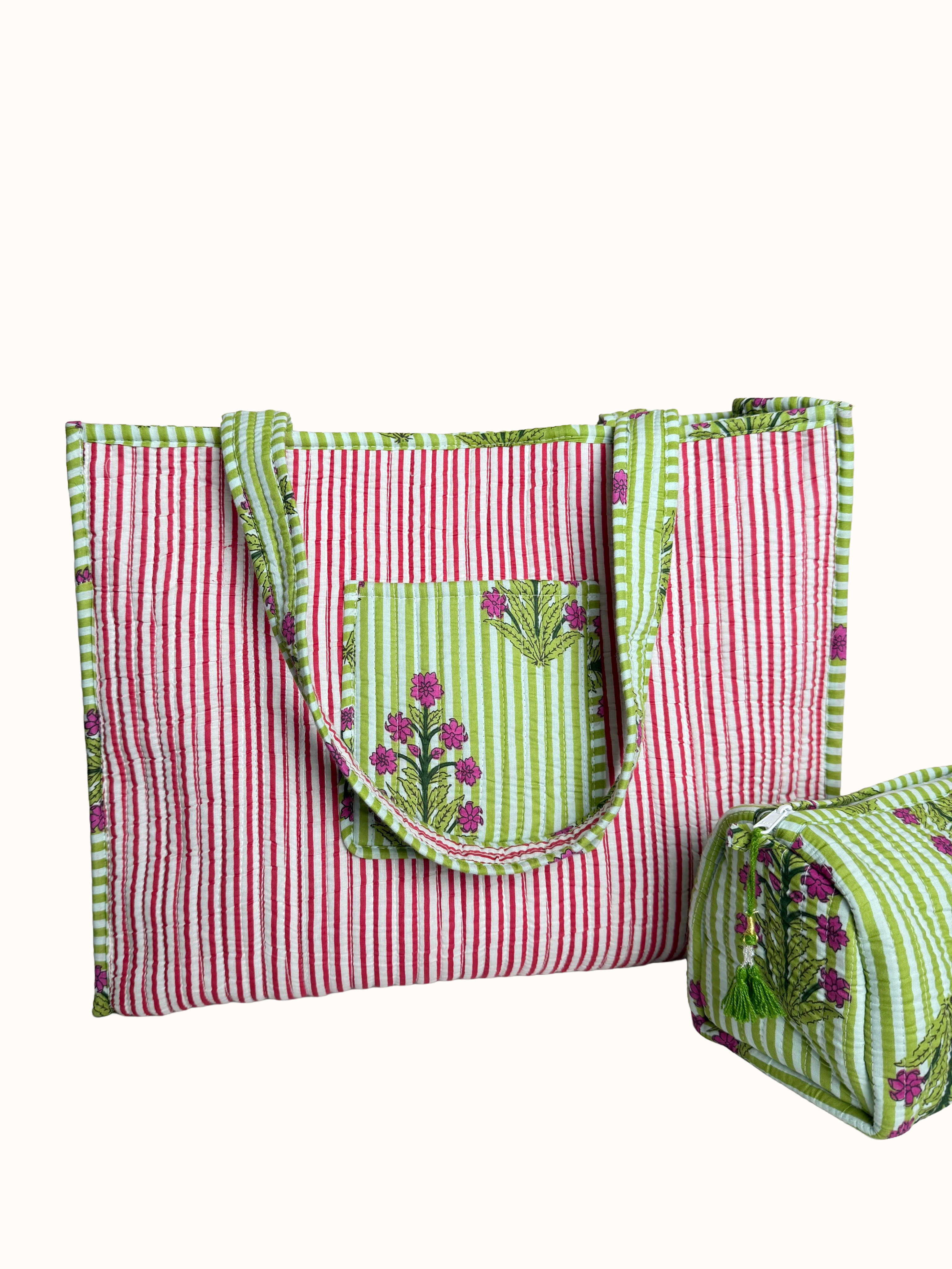 Spring Reversible Bag Set