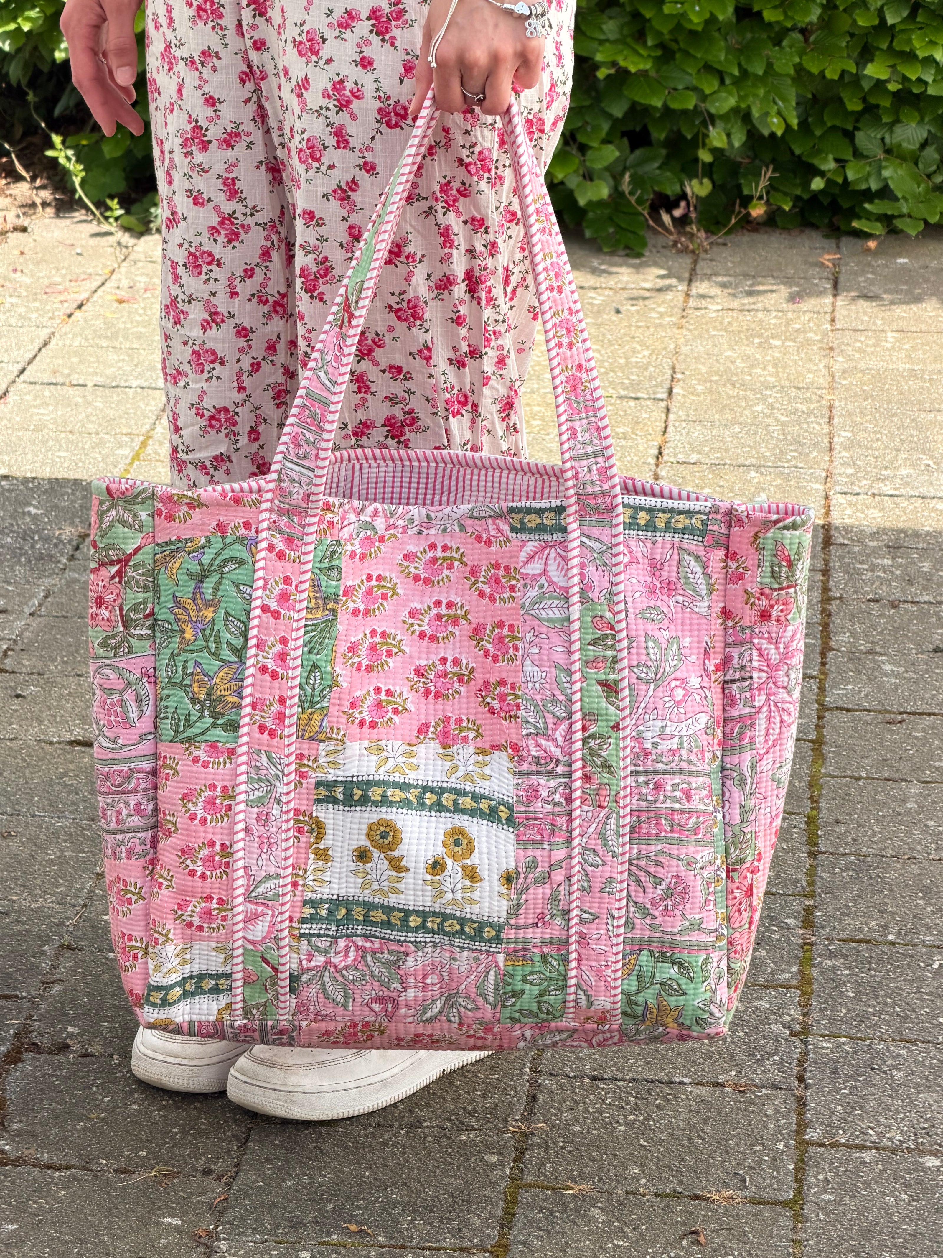 Rudy Patchwork Reversible Bag