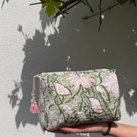Sage Green Reversible Bag Set