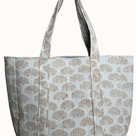 Shell Print Reversible Bag Set