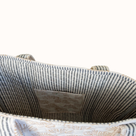 Shell Print Reversible Bag Set