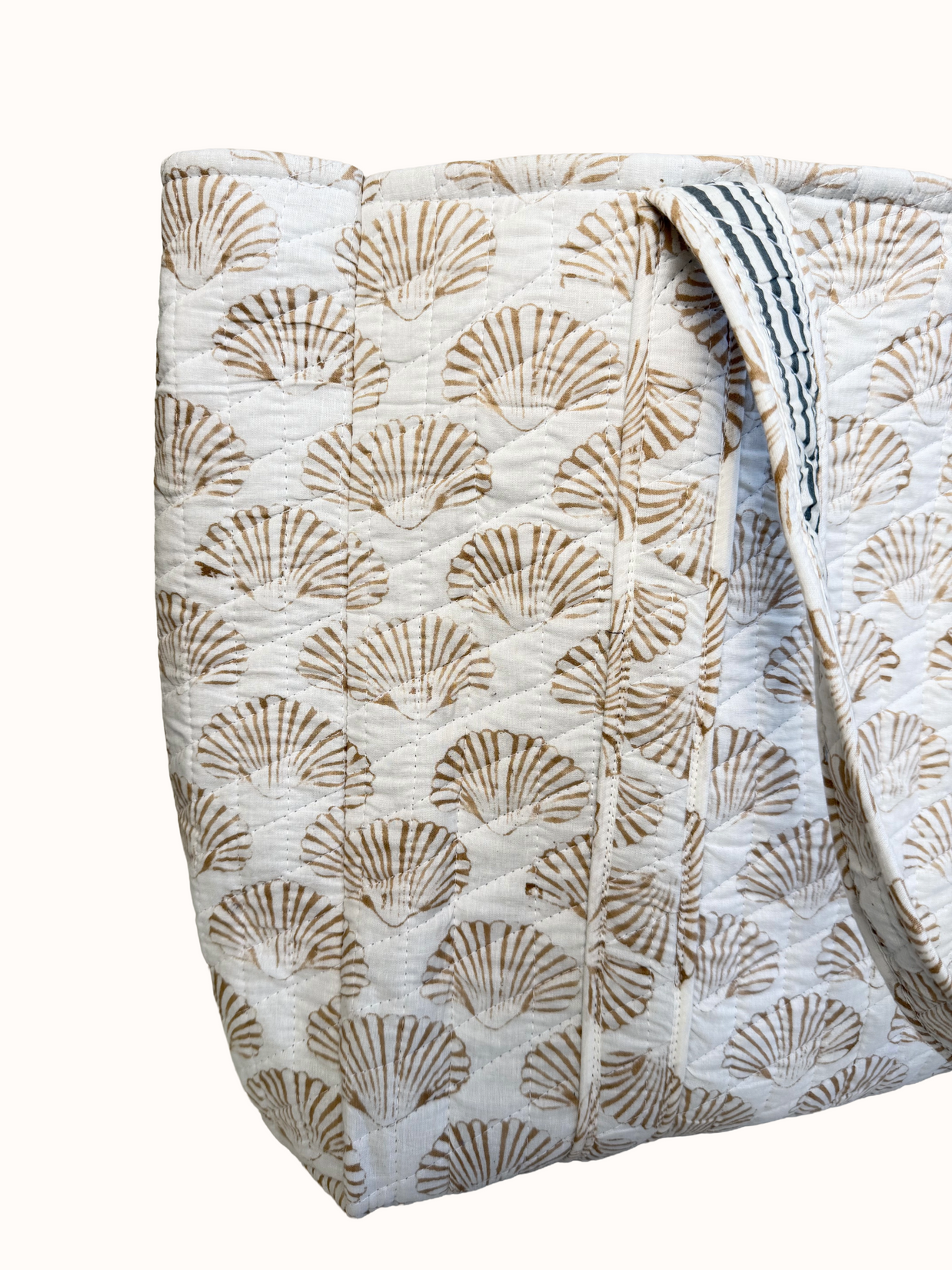 Shell Print Reversible Bag Set